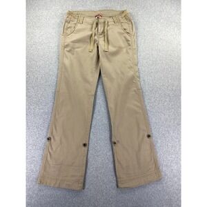 The North Face Women's Khaki Beige Convertible Pants Size 4 Outdoor Hiking Pant